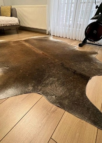 Temiz dana derisi halı - Görsel 4