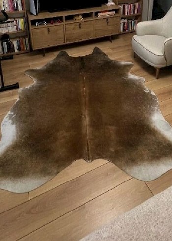 Temiz dana derisi halı - Görsel 3