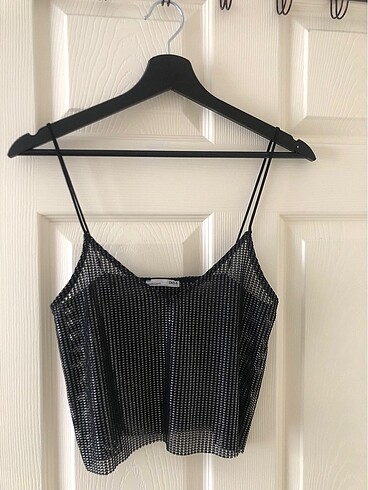 Zara crop üst