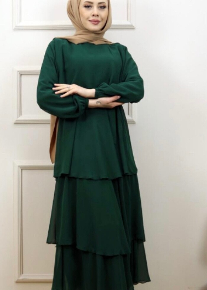 Tesettür elbise - Görsel 2