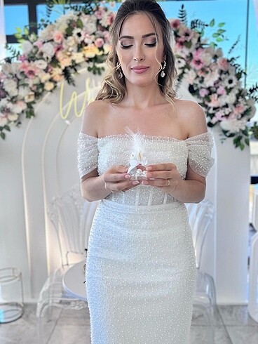 l Beden SATILIK NİKAH NİŞAN ELBİSESİ