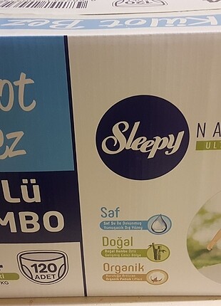 Sleepy 4 numara 120 adet külot bez 