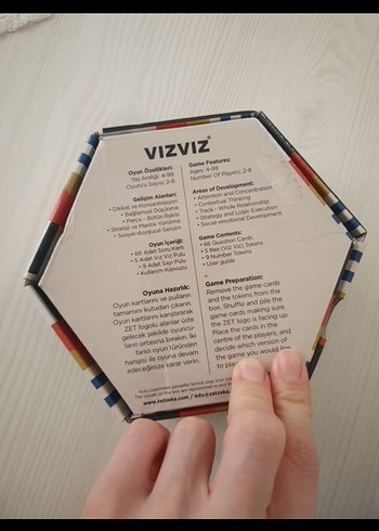 Diğer VIZVIZ Çok Renkli Dikkat Toplama Grup Oyunu