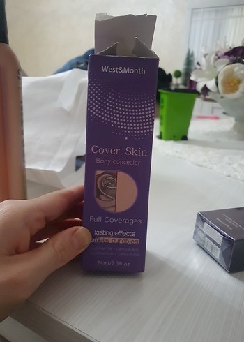 West&Month Mor Vücut Kapatıcı