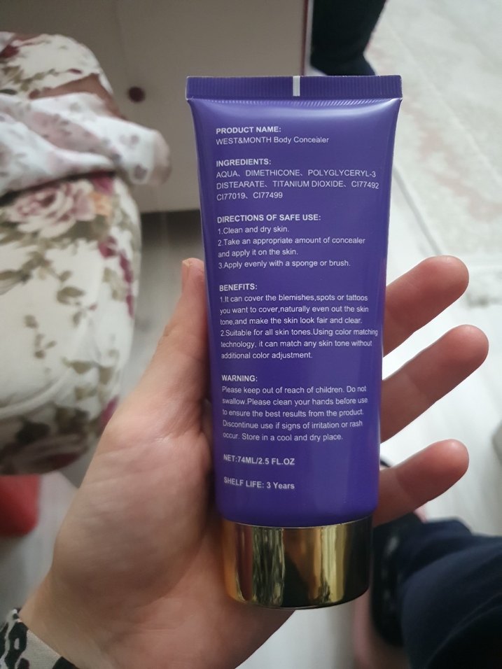 West&Month Mor Vücut Kapatıcı - Görsel 4