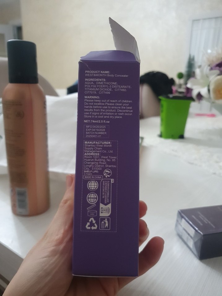 West&Month Mor Vücut Kapatıcı - Görsel 2