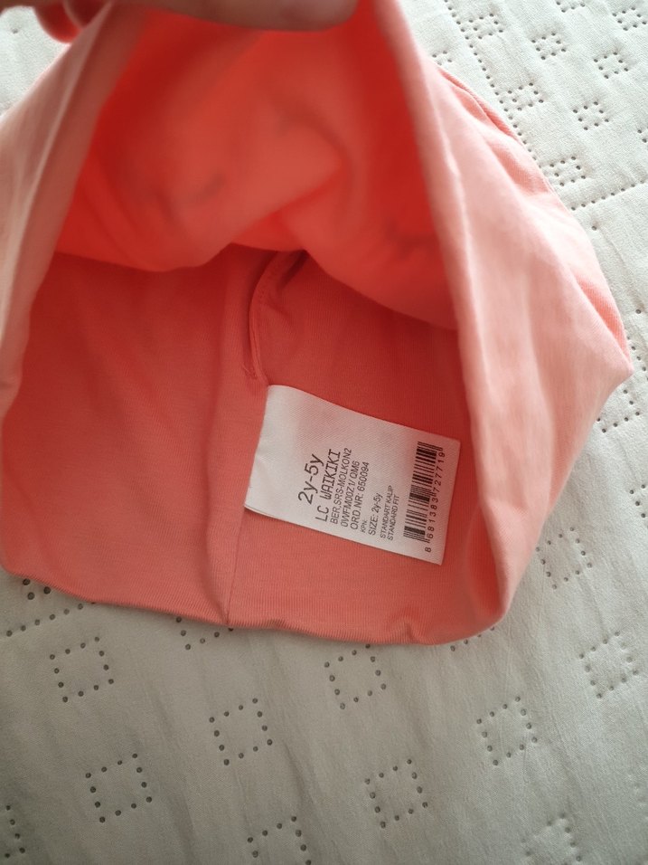 Pembe Nakışlı Çocuk Bere - Görsel 2