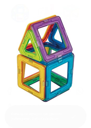 Pilsan Renkli Manyetik Eğitim Oyuncak Seti 30 Parça - Görsel 4