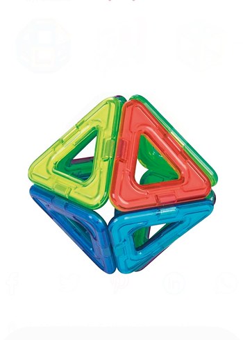 Pilsan Renkli Manyetik Eğitim Oyuncak Seti 30 Parça - Görsel 3