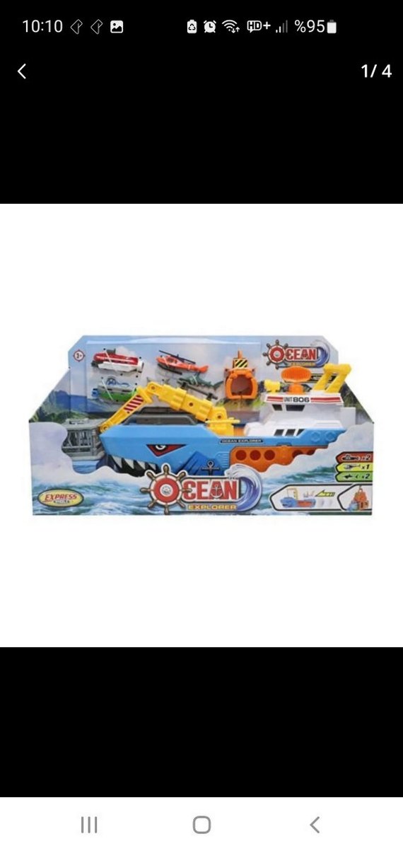 Renkli Deniz Kaşifi Oyuncak Seti - Görsel 2