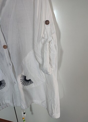 Keten,mevsimlik gomlek, - Görsel 3