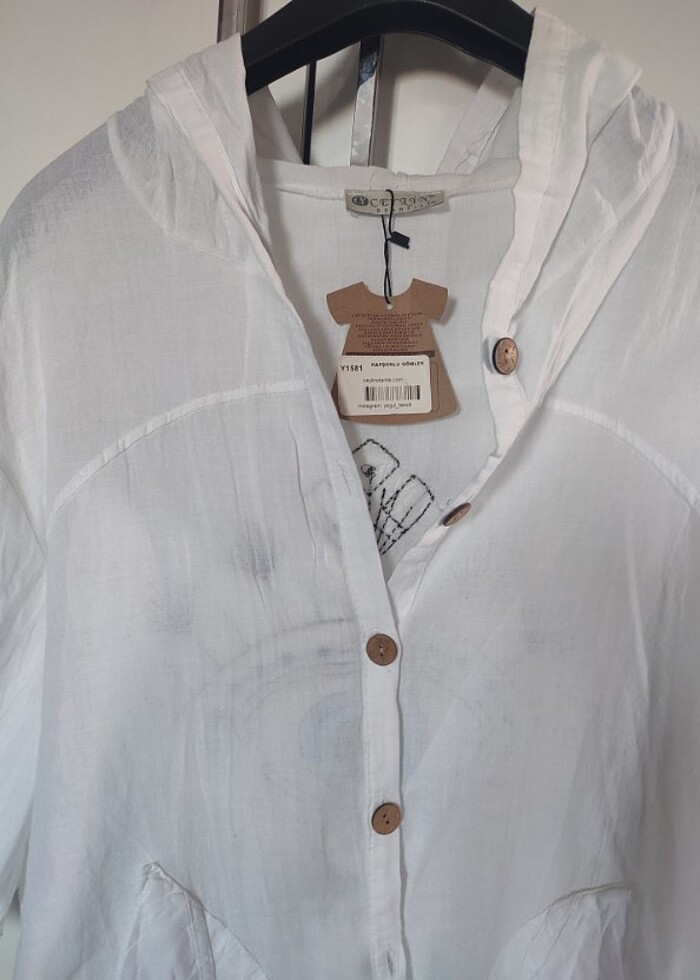 Keten,mevsimlik gomlek, - Görsel 2