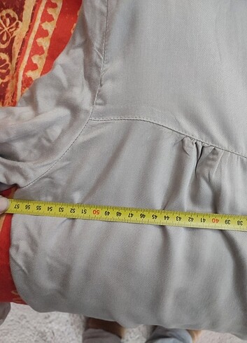 Dökümlü tril tril gomlek - Görsel 8