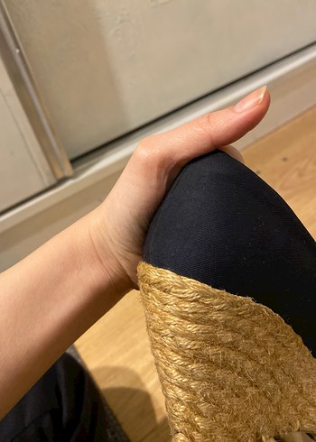 Dolgu Topuklu Kadın Ayakkabı - Görsel 5