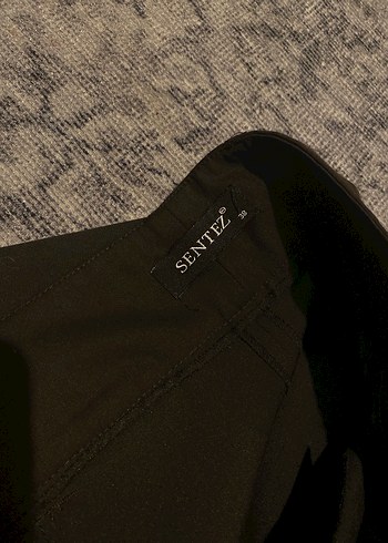 Kahverengi Kadın Cigarette pantolon - Görsel 2