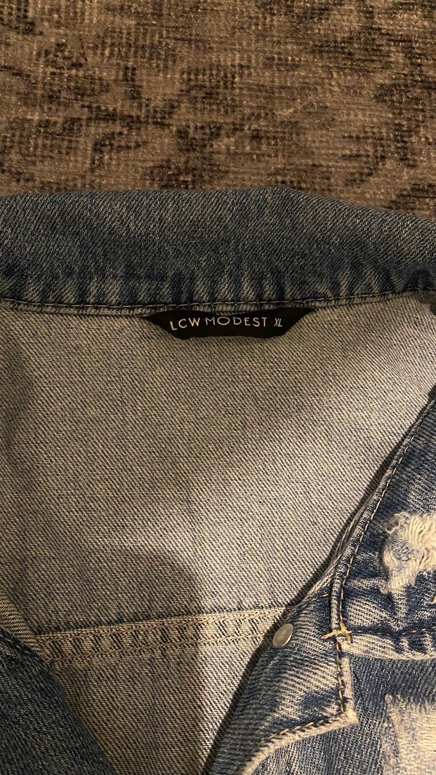 Mavi Denim Ceket - Görsel 3