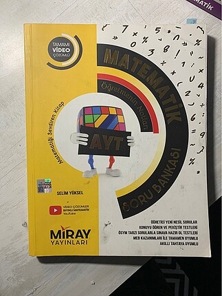 Ayt matematik miray yayınları soru bankası