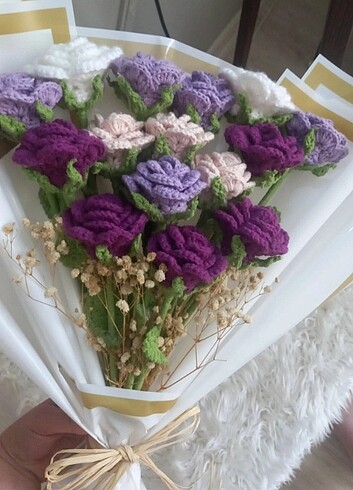 Beden Örgü çiçek #örgübuket #örgüçiçek