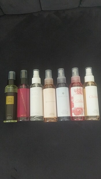 Avon vücut spreyleri