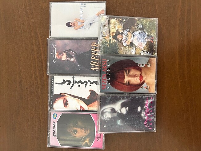 7 adet kaset