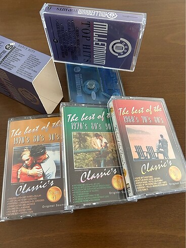5 adet kaset