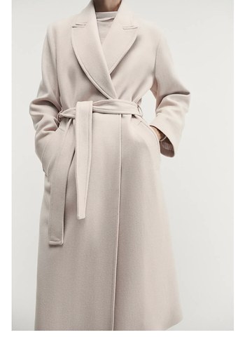 Kuşaklı Bej Kaban - Görsel 5