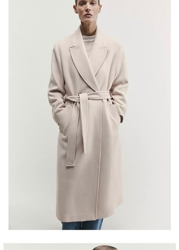 Kuşaklı Bej Kaban - Görsel 2