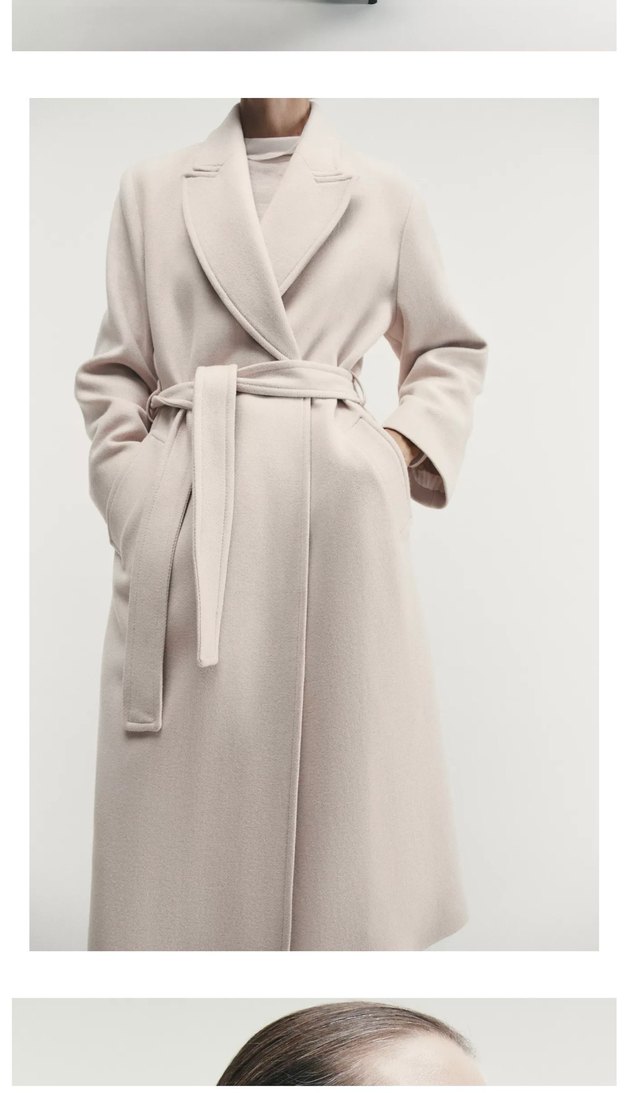 Kuşaklı Bej Kaban - Görsel 5