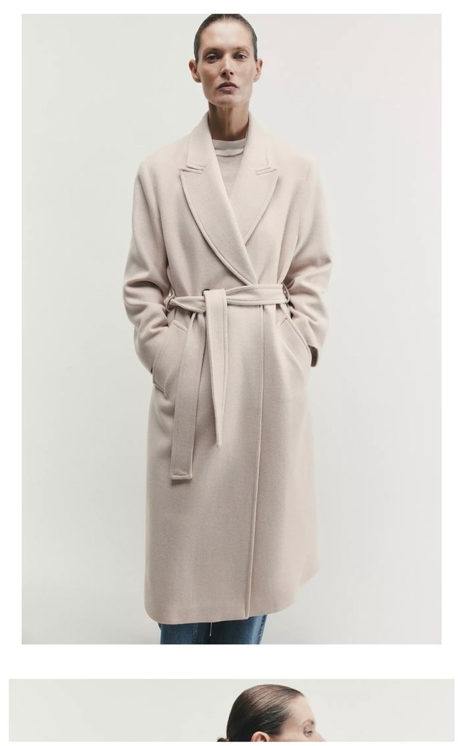 Kuşaklı Bej Kaban - Görsel 2