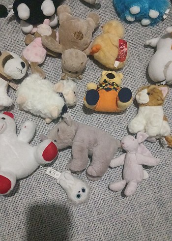 Beden Renk Çeşitli Renklerde Peluş Oyuncak Seti