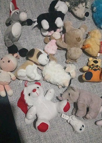 E.L.F Çeşitli Renklerde Peluş Oyuncak Seti