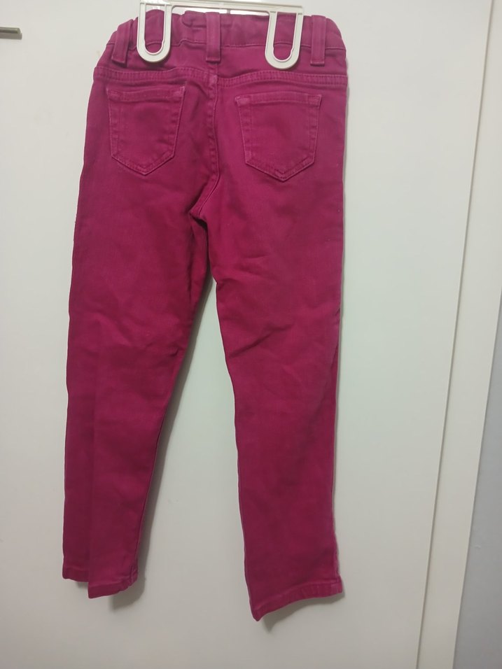Canlı Fuşya Slim Fit Çocuk Pantolonu — görsel 3/3