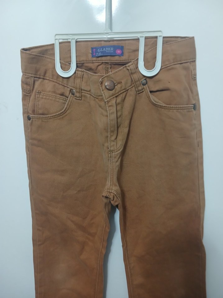 Camel Tonlu Slim Fit Çocuk Pantolonu — görsel 3/4