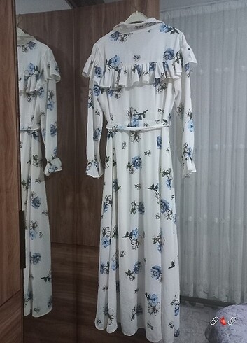 xl Beden çeşitli Renk Düğmeli elbise
