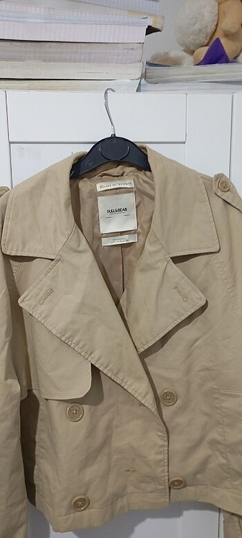 s Beden Pull & bear Kısa Trençkot
