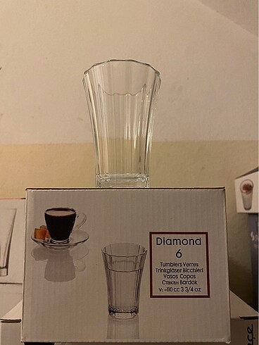 Paşabahçe Paşabahçe kahve yanı bardağı