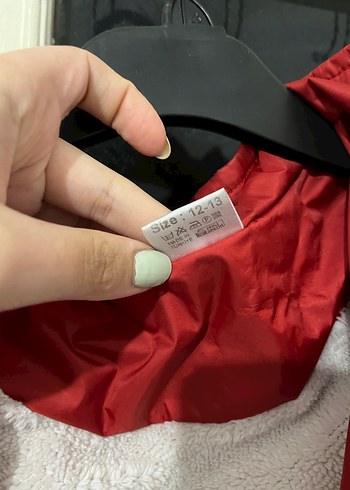 Kırmızı Fermuarlı Çocuk Mont - Görsel 3