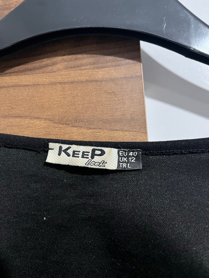 Siyah korseli crop - Görsel 3