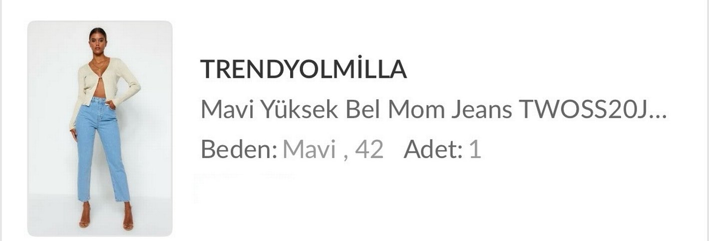 Bej Regular Fit Denim Kadın Jean - Görsel 2