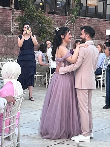 Taç ABİYE ELBİSE