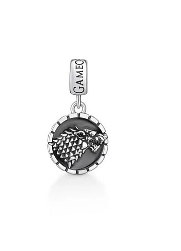 Game of Thrones Gümüş Charm Stark