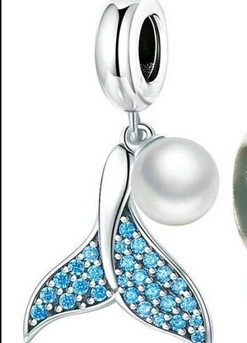 deniz kızı inci tanesi pandora charm