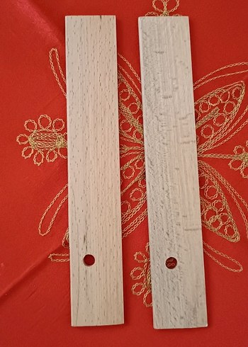 Ahşap ikili 20 cm Cetvel Seti - Görsel 5