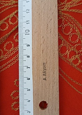 Ahşap ikili 20 cm Cetvel Seti - Görsel 3