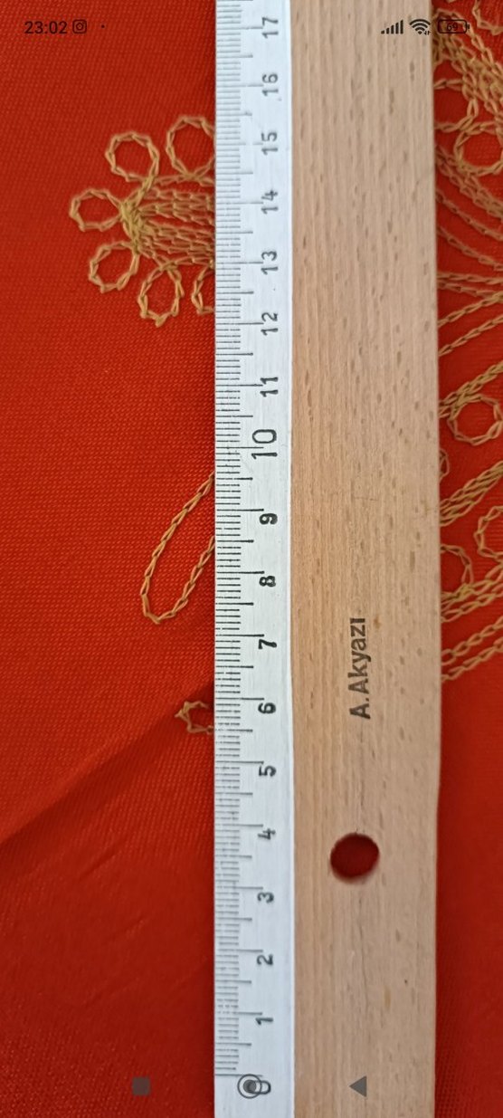 Ahşap ikili 20 cm Cetvel Seti - Görsel 4