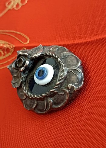 eskilerden 6 cm çapında dekoratif kaplama nazar boncuğu - Görsel 2