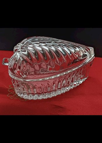 kutulu sıfır Madame Coco cam kapaklı yaprak sunumluk - Görsel 3