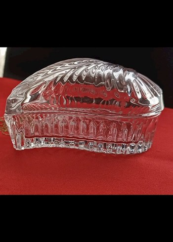 kutulu sıfır Madame Coco cam kapaklı yaprak sunumluk - Görsel 4