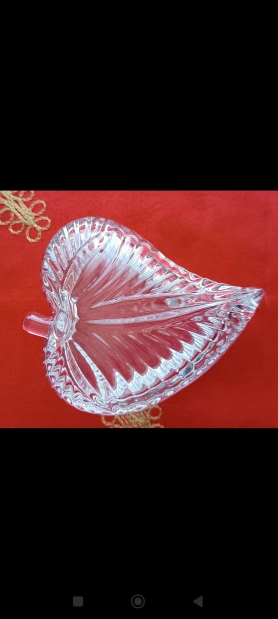 kutulu sıfır Madame Coco cam kapaklı yaprak sunumluk - Görsel 2