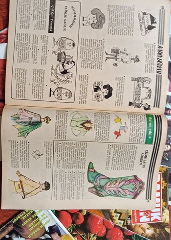 eskilerden Pamukbank pamuk kadın Dergisi Seti 12 adet dergi - Görsel 4